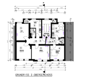 Grundriss 2.Obergeschoss