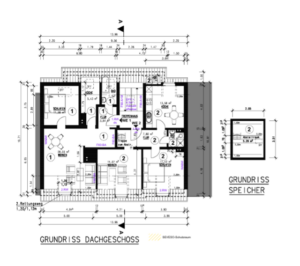 Grundriss Dachgeschoss