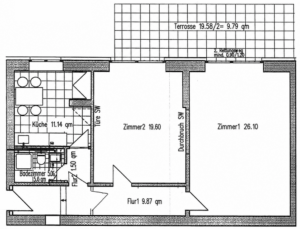 Grundriss Köln Porz Ohmstr.